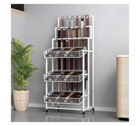 Espositore per cintura in metallo, organizer multifunzionale con ruote per riporre scialli, sciarpe e accessori