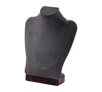 Espositore per collana, busto a catena, manichino per vetrina espositiva