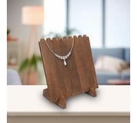Espositore per collane in legno per gioielli, porta collane per negozi da