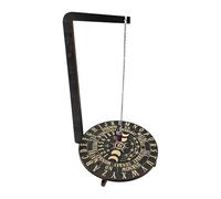 Espositore per collane - Supporto decorativo per strega, supporto per gioielli in legno naturale, per soggiorno, yoga, meditazione, area di lavoro, camera da, elegante accessorio per esporre
