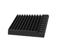 Espositore per collezione per carte e custodie per console portatili, rack archiviazione diviso per sala da gioco Organizzazione scrivania Supporto per organizer per carte da gioco Supporto per da