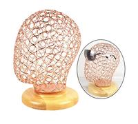 Espositore per cuffie per gioielli con parrucche per occhiali in metallo