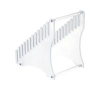 Espositore per dischi in vinile con 12 scomparti in vinile acrilico, organizer per dischi per gli amanti della musica, per album da collezione musicale