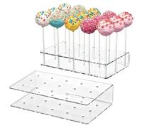 Espositore per dolci - 2 pezzi, pratico organizer da tavolo per dolci, design robusto e trasparente, accessorio per pasticceria di alta gamma, forniture per feste di performance, per la mia