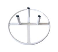 Espositore per fiori con palo, grande base per fiori da pavimento per la