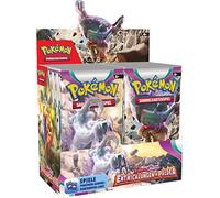 Espositore per giochi di carte collezionabili Pokémon Crimson & Purple - sviluppi in Paldea (36 buste), la confezione può variare