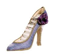 Espositore per gioielli a forma di scarpe con alto, organizer per orecchini, design in resina con robusto, organizer per orecchini, collane, bracciali, per familiari, amici, colleghi