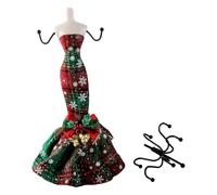 Espositore per gioielli e collane - Organizzatore di Natale elegante e festivo - Porta collane Organizer per gioielli - per mercato stile di vita al dettaglio decorazione per la casa