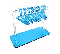 Espositore per gioielli - Mini appendiabiti in acrilico, mini appendiabiti in acrilico, disposizione ordinata a più fessure che migliora la visibilità dei gioielli | Adatto per banchi di boutique, ban