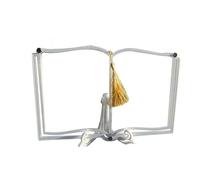 Espositore per libri mai dimenticato, Scuoti via la tua ansia Scatola per ombretti in acrilico trasparente, custodia per organizer in acrilico trasparente per decorazioni