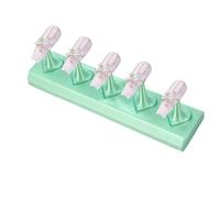 Espositore per manicure, 11,6 cm, per salone di bellezza, strumento per manicure con base magnetica, strumento per migliorare la bellezza per l'applicazione e il supporto dei dettagli