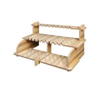 Espositore per materiali da costruzione, supporto per piastrelle in legno, scaffale per campioni di piastrelle di marmo per negozi al dettaglio e fiere