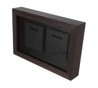 Espositore per medaglie - Scatola in legno con ombra per montaggio a parete,