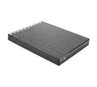 Espositore per Modellini Auto 1/64, 50 Scomparti, Custodia con Coperchio Trasparente Antipolvere, per Collezione Hot Wheels, Matchbox