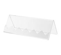 Espositore per Monete da Collezione a Sei Posti Trasparente in Acrilico | Design Semplice Treppiede, Visibilità Chiara, per Collezionisti e Stand Espositivi per Eventi