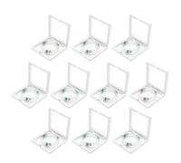 Espositore per monete galleggiante | Supporto per monete Challenge da 10 pezzi | Vetrine Espositore per con cornice galleggiante per antiche, medaglie, gioielli, conchiglie, gemme,