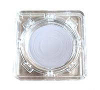Espositore per monete in acrilico per medaglie commemorative e monete da 40 mm, custodia trasparente per collezionisti, organizzazione domestica numismatica