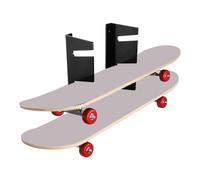Espositore per montaggio a parete per skateboard 33x13x3 cm Tavola da