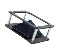 Espositore per Ologramma per Smartphone, Espositore per Ologramma Trasparente 3D Portatile, Stabile e Affidabile, ABS, Immagini a 360 Gradi Come di Compleanno (Stile cilindrico)