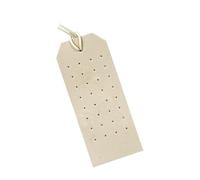 Espositore per orecchini in pelle portatile con più paia di espositori per orecchini, organizer per banchi di vanità e negozi portatili, Misura unica, come descritto