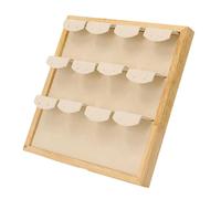 Espositore per orecchini, portagioielli in legno per organizer per comò,