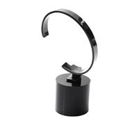 Espositore per orologi e gioielli, a forma di C, in acrilico, per bracciali, anelli, decorazione per la casa e il negozio, piccolo