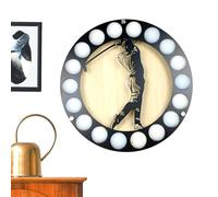 Espositore per palline da golf - Mensola per collezione di palline da golf, mensola per armadietto della vetrina della palla da golf | Decorazione elegante e creativa per il montaggio a parete,