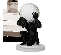Espositore Per Palline Da Golf - Supporto Artistico Per Collezione Stampato In 3D, Organizzatore Sportivo Scultoreo, Accessorio Per Esposizione Durevole | Deposito Per La Collezione Di Golf, Per Golfi