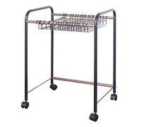 Espositore per pantaloni, carrello salvaspazio, organizer indipendente per pantaloni per una gestione efficiente del guardaroba