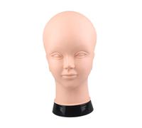 Espositore per parrucca professionale con testa di manichino per cuffia per