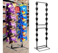 Espositore per patatine fritte, espositore per snack da supermercato negozi