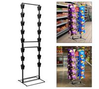 Espositore per patatine fritte, espositore per snack da supermercato, stabile