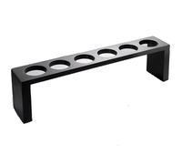 Espositore per patatine in legno 33x6x8H, supporto per 6 coni, porta coni 1 pz