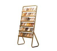 Espositore per Piastrelle da Pavimento a Cinque Strati - Espositore Versatile per Campioni di Legno, Album fotografici e Dischi - 70x30x150 cm, Perfetto per Showroom di Materiali edili