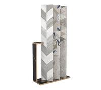 Espositore per Piastrelle Da Pavimento, Espositore per Piastrelle, Scaffale dell'organizzatore del Campione Pavimento, Per sale espositive, magazzini, supermercati(63*24*59cm/24.8*9.4*23.2in)