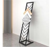 Espositore per piastrelle, espositore in metallo nero, espositore per piastrelle da pavimento, espositore per campioni per eventi di fornitori (nero, 30 x 50 cm)