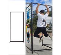 Espositore per Quadri Regolabile con Ruote, Supporto Pieghevole Mobile per mostre d'Arte, 4 Pezzi 100x200 cm (39,4" x78,7) - Ideale per Dipinti e pubblicità