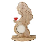 Espositore per ricordi Sonogram - Porta inserti in legno, decorazioni rustiche per annunci, vetrina frontale in trasparente, idea regalo per ricordi sentimentali | Mensola della scuola materna,