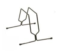 Espositore per ruote di mountain bike + BiciSupport Nero