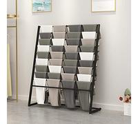 Espositore per sciarpe in metallo, scaffale da pavimento per boutique al dettaglio, organizza e mostra sciarpe e coperte di seta con design elegante