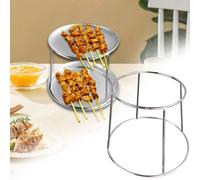 Espositore per servire cibo, vassoio per frutti di mare, per cupcake, snack