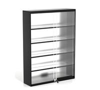 Espositore per sigarette e porta fiammiferi, scaffale organizer da parete, vetrina versatile per uso al dettaglio