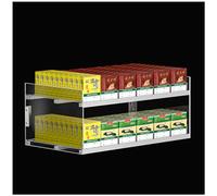 Espositore per sigarette in acrilico - Soluzione di merchandising da banco a 8 colonne a 5 livelli per negozi al dettaglio - Vetrina del tabacco ad alta visibilità