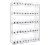 Espositore per sigarette in acrilico - Supporto rettangolare per spingi sigarette - Organizzatore per supermercati, centri commerciali, caffetterie - Design durevole e salvaspazio (86×27×50 cm)