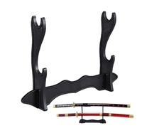 Espositore Per Spada Da - Portaspada A Doppio Livello, Espositore Per Armi Antiscivolo, Organizer Per Riporre La Spada | Elegante Portalama A Due Livelli Per Esporre Katana E Sciabola E Utiliz
