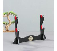 Espositore per Spada in Legno Supporto Da Tavolo Resistente per Flauto Wakizashi