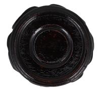 Espositore per teiera in legno Base per vaso orientale Supporto decorativo in