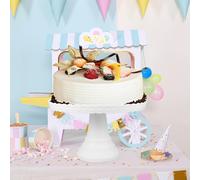 Espositore Per Torte Alzata Dolci Bianca Alzatina Plastica Torta Cupcake