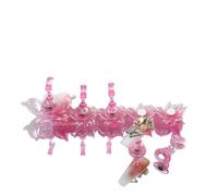 Espositore per unghie Espositore magnetico acrilico for nail art Supporto portatile for unghie a cinque dita a mani libere adatto for la pratica delle in gel fai-da-te(Color05)