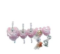 Espositore per unghie Espositore magnetico acrilico for nail art Supporto portatile for unghie a cinque dita a mani libere adatto for la pratica delle in gel fai-da-te(Color03)